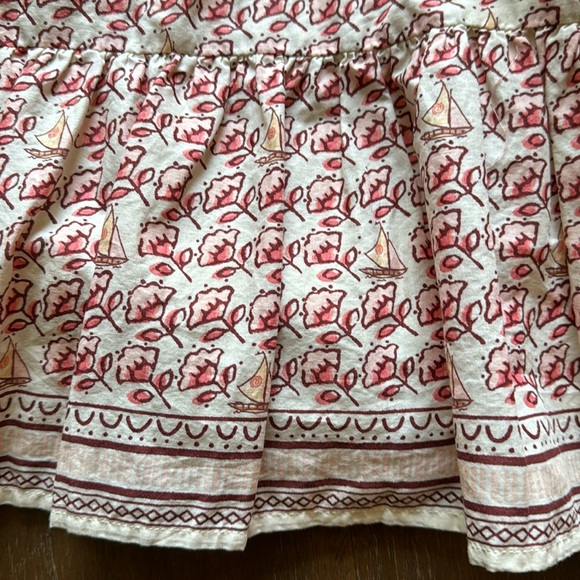 Size 8 Janie and Jack Disney Princess Moana lined cotton dress - Picture 8 of 8